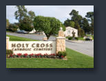 Funeral Videography Holy Cross Catholic Cemetery Entrance
